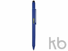 Ручка-стилус металлическая шариковая «Tool» с уровнем и отверткой