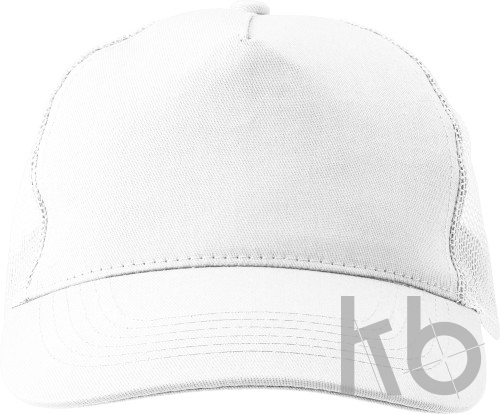 Cotton twill and plastic cap