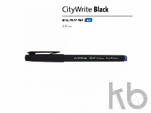 Ручка пластиковая шариковая «CityWrite Black»