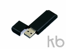 USB 2.0- флешка на 64 Гб с оригинальным двухцветным корпусом