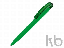 Ручка пластиковая шариковая трехгранная «Trinity K transparent Gum» soft-touch