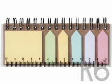 Блокнот «Spiral» с клейкими листами