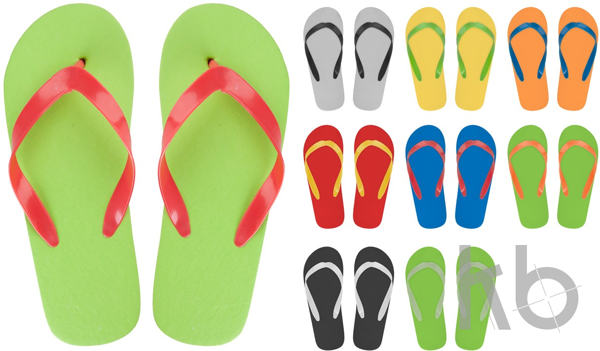 customisable beach slippers