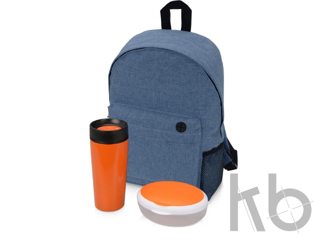 Подарочный набор Lunch с термокружкой, ланч-боксом