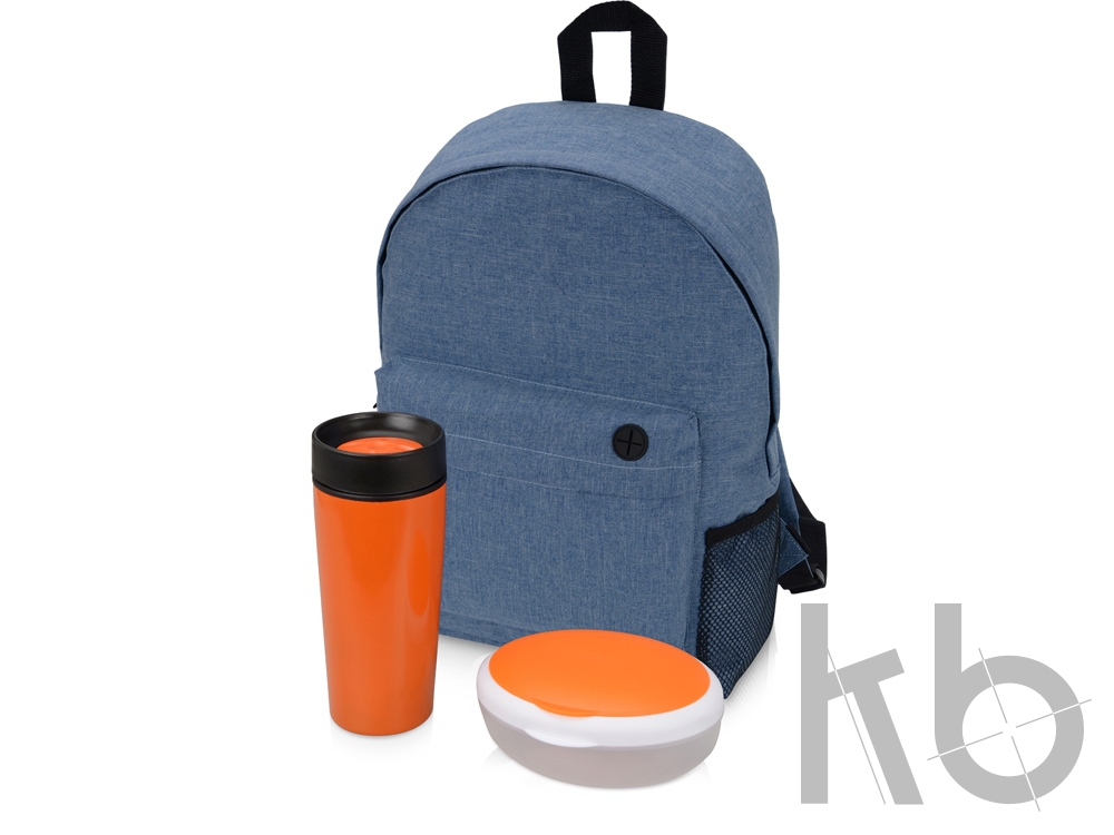 Подарочный набор Lunch с термокружкой, ланч-боксом