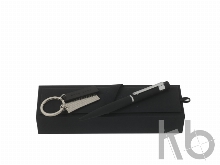 Подарочный набор: ручка шариковая, брелок