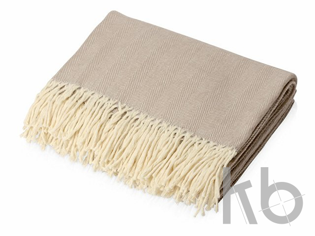 Плед «Ёлочка»  из натурального хлопка