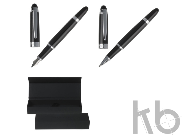 Подарочный набор: ручка перьевая, ручка-роллер