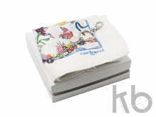 Подарочный набор: шелковый платок, брелок