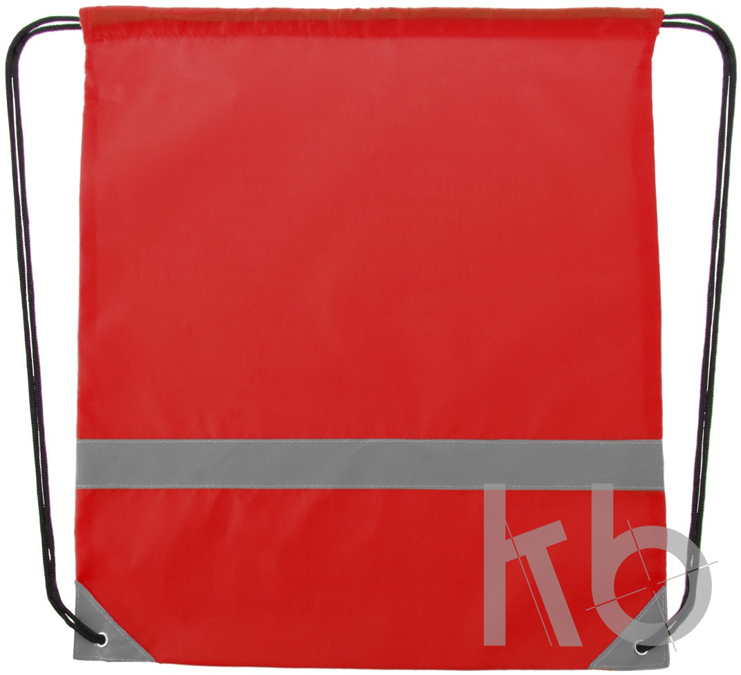 reflective drawstring bag