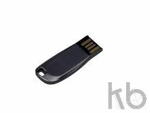USB 2.0- флешка на 16 Гб компактная с мини чипом и овальным отверстием
