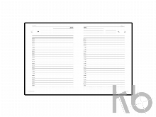 Ежедневник недатированный А6 «Бумвинил»