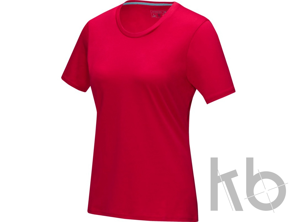 Футболка «Azurite» из натуральных материалов, женская