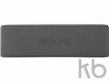 Портативная колонка «Bar» со стереодинамиками, soft touch