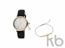 Подарочный набор: часы наручные женские, браслет