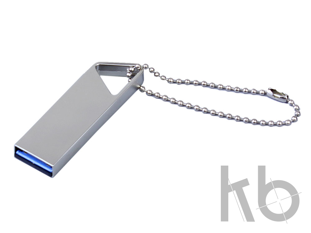 USB 2.0-флешка на 32 Гб с мини чипом и отверстием для цепочки