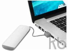 Портативное зарядное устройство «Флэт», 3000 mAh