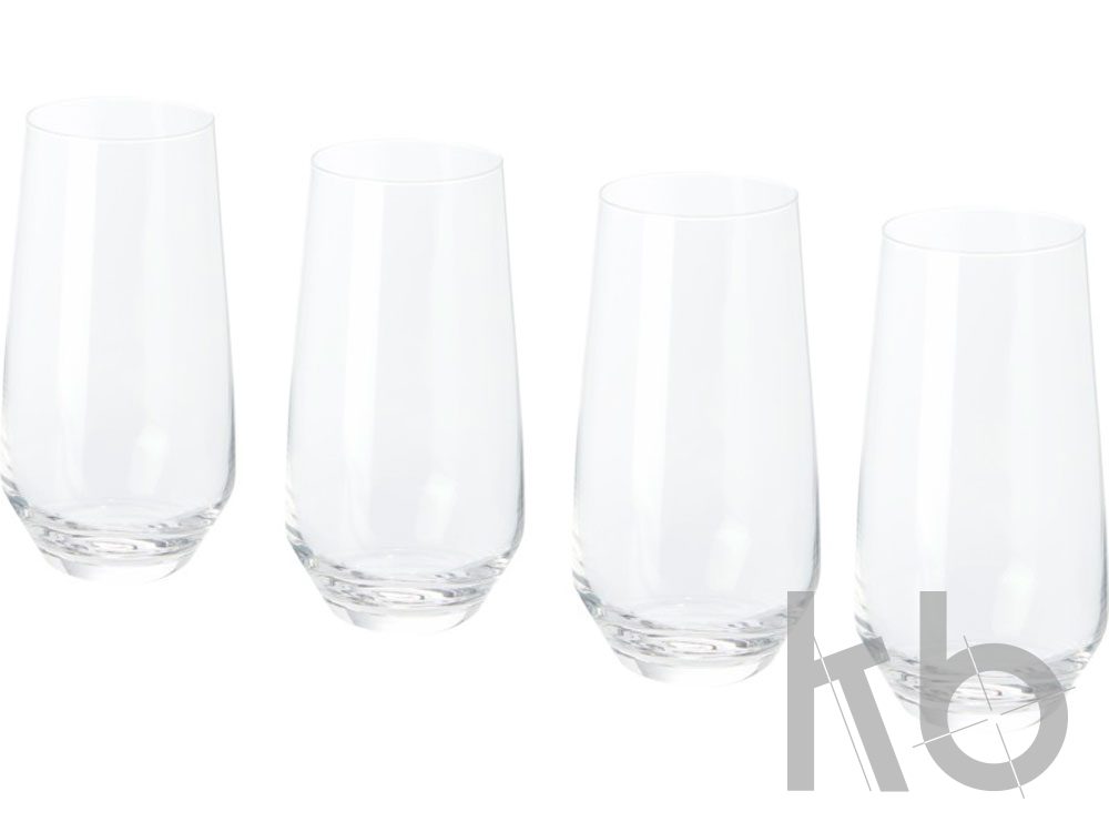 Набор высоких стаканов «Chuva», 4 шт