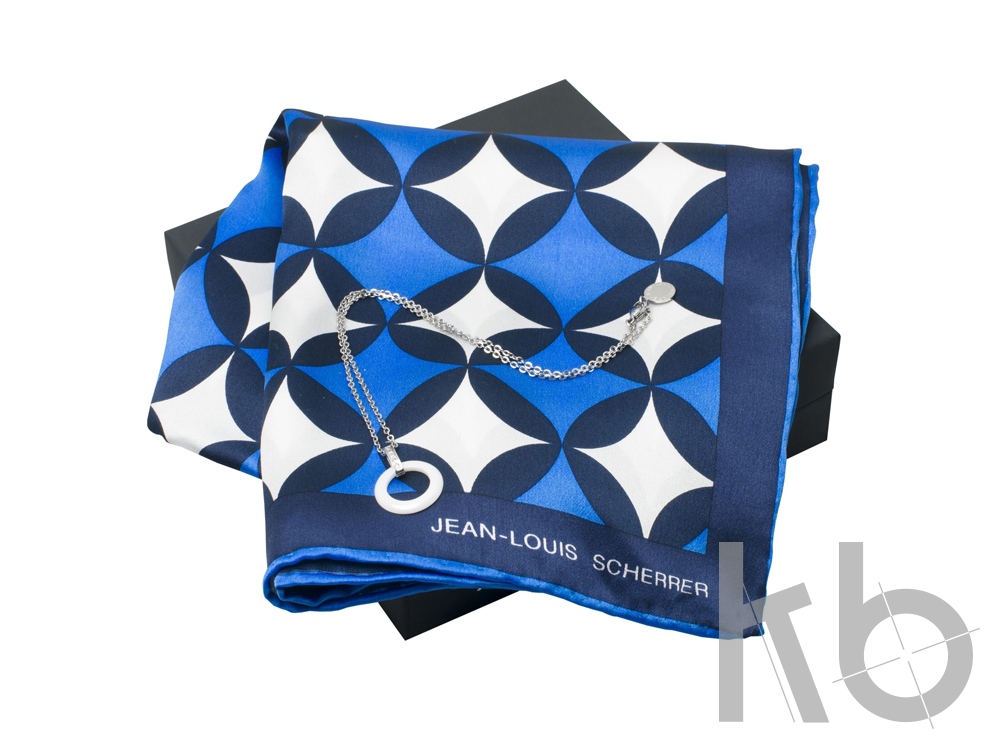 Подарочный набор Boogie: шелковый платок, колье