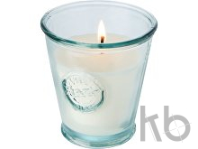 Соевая свеча с подсвечником «Luzz» из переработанного стекла