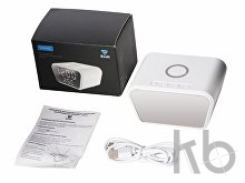 Настольные часы с функцией беспроводной зарядки «Wake», 10 Вт