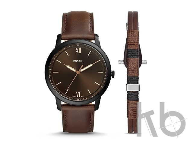 Подарочный набор: часы наручные мужские, браслет