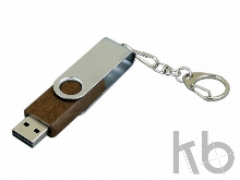 USB 2.0- флешка промо на 32 Гб с поворотным механизмом