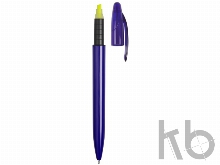 Ручка пластиковая шариковая «Mark» с хайлайтером