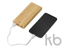Внешний беспроводной аккумулятор из бамбука «Bamboo Air», 10000 mAh