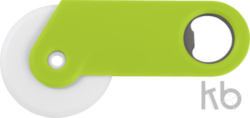 PS pizza cutter and bottle opener