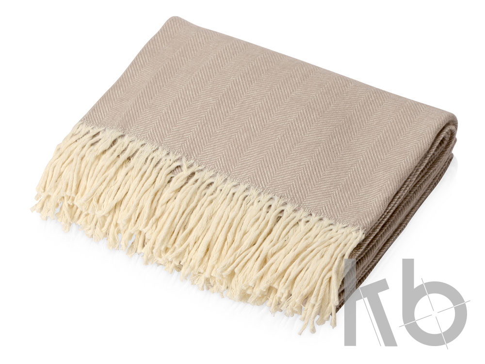 Плед «Ёлочка»  из натурального хлопка