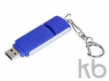 USB 3.0- флешка промо на 64 Гб с прямоугольной формы с выдвижным механизмом