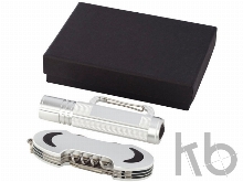 Подарочный набор «Ranger»:фонарик, нож многофункциональный