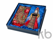 Подарочный набор «Катерина»: кукла, платок