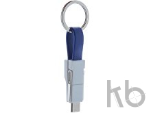 Кабель-брелок micro USB, USB-C и Lightning