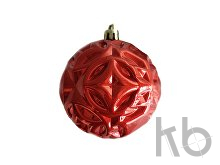 Новогодний ёлочный шар «Рельеф»