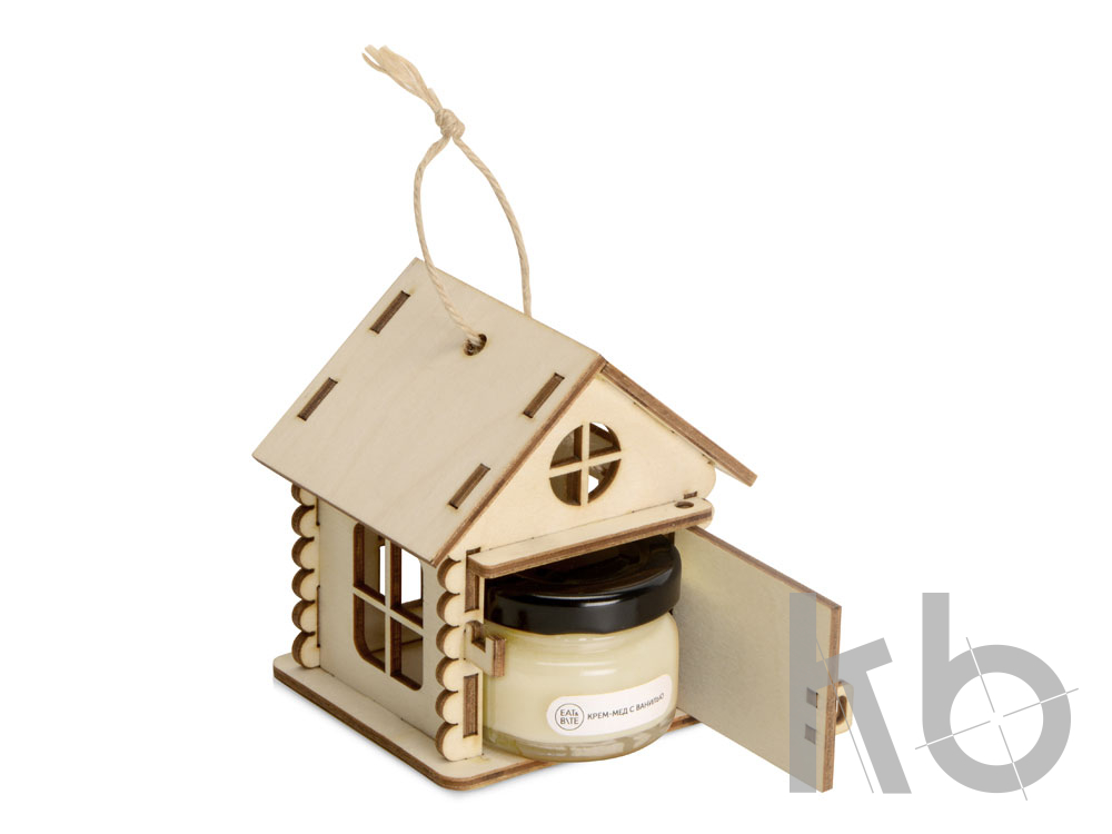 Подарочный набор «Крем-мед в домике»