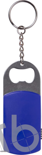ABS key holder with bottle opener