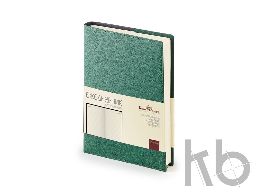 Ежедневник А5 полудатированный «Porto»