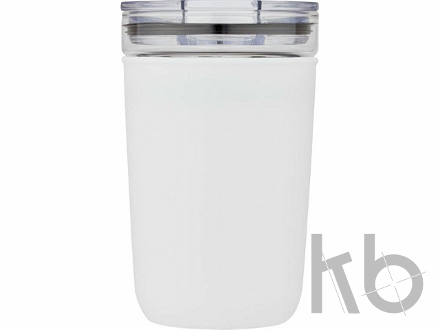 Стеклянная кружка «Bello» с внешней стенкой из переработанного пластика