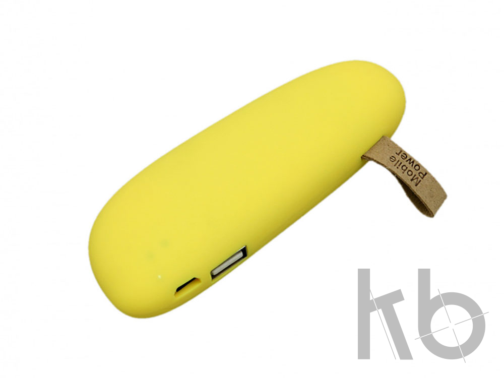 Внешний аккумулятор в форме камня «Stone», 2600 mAh