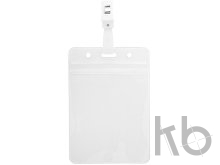 badge holder, vertical