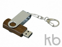 USB 2.0- флешка промо на 16 Гб с поворотным механизмом