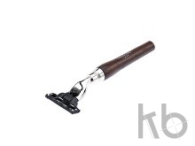 Бритвенный набор: станок MACH3, помазок, подставка