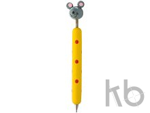 wooden ballpoint pen, mouse