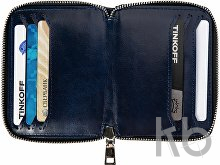 Картхолдер на молнии для 8 карт с RFID-защитой «Fabrizio»