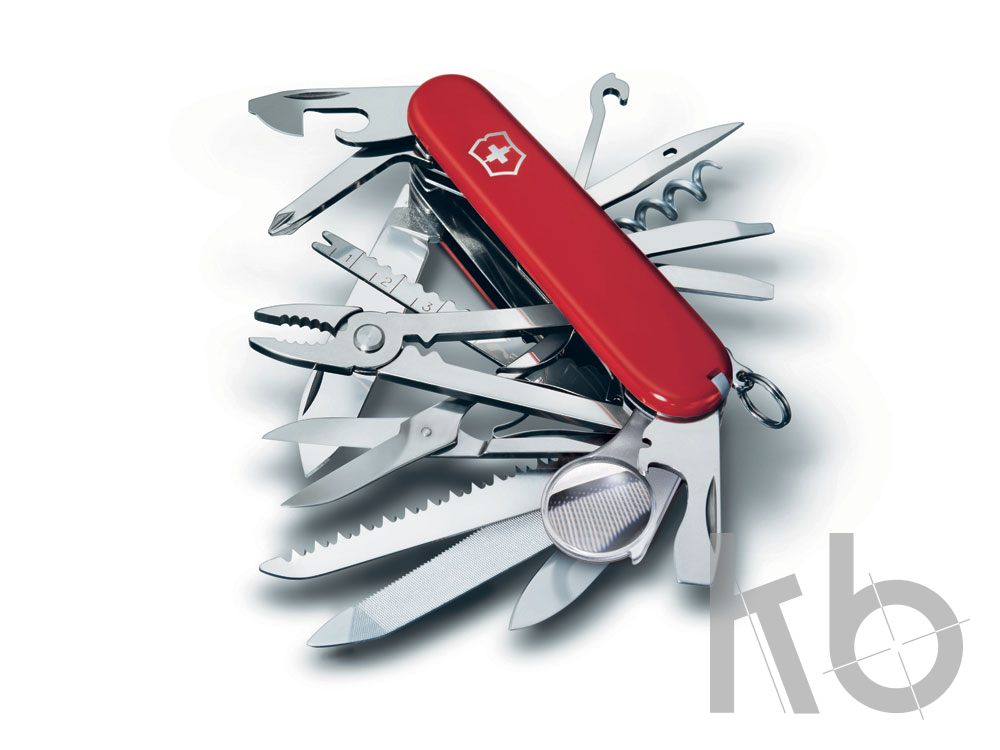 Нож перочинный «Swiss Champ», 91 мм, 33 функции