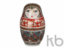 Подарочный набор «Матрешка»: штоф, платок