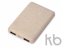 Портативное зарядное устройство «Wheatty» из пшеничной соломы, 5000 mAh