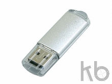USB 2.0- флешка на 32 Гб с прозрачным колпачком